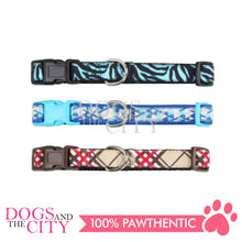 Load image into Gallery viewer, PAWISE  13291 Dog Collar - Checkered Extra Small (15-25cm/10mm)