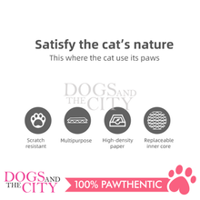 Load image into Gallery viewer, MRCT Compass Pet Scratcher XL White 460*460*100mm