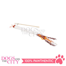 Load image into Gallery viewer, AFP 2579 Vintage - Real Rabbit Fur Tail Toys for Cats