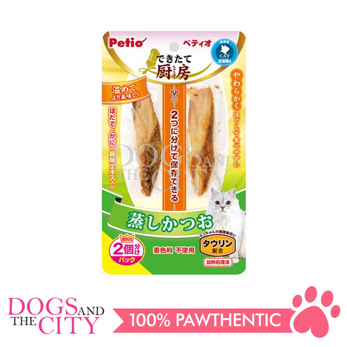 PETIO W1167201  Cat Steamed Bonito 2pcs Cat Treats