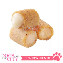 Load image into Gallery viewer, PETIO W13706  MEATY Cut Sausage Chicken Fillet &amp; Cheese 10gX4pcs Dog Treats