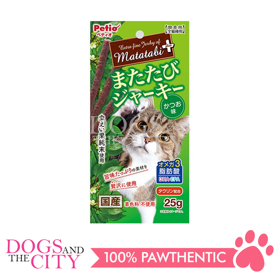 PETIO W13811 Matatabi Jerky Bonito Flavor 25g Cat Treats