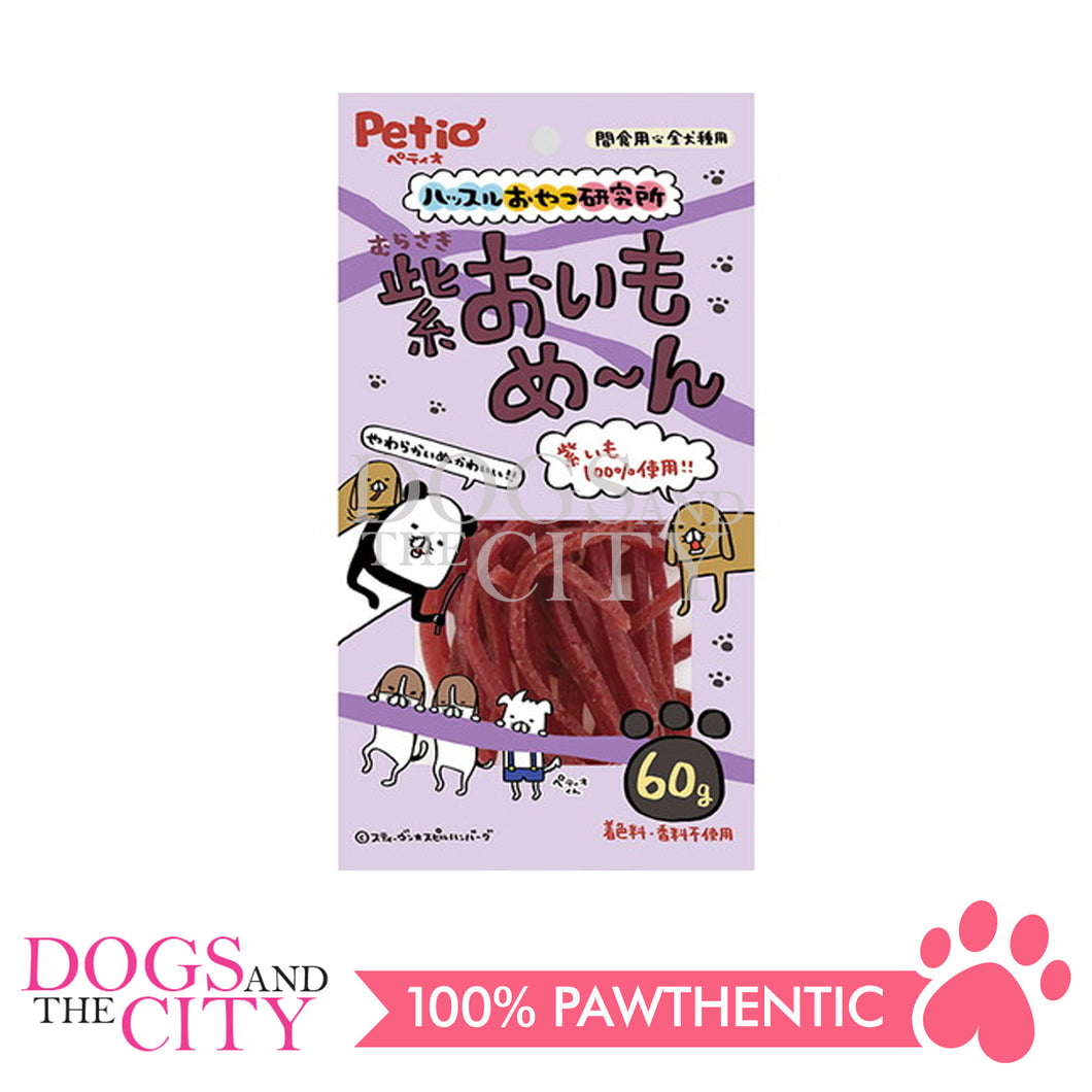 PETIO W14207 Hustle Snack Purple Sweet Potato Noodles 60g for Dogs