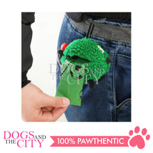 Load image into Gallery viewer, GKDC21 Green Sheep Pet Poop Bag Holder Christmas Hat Lamb Design for Dog