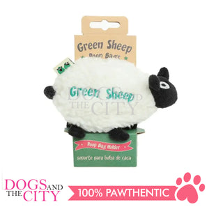 GKDC20 Green Sheep Pet Poop Bag Holder Lamb