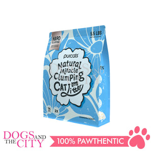 Cature Purcats Natural Miracle Clumping Cat Litter - Chamomile Scent 5.5lbs (2.5kg)