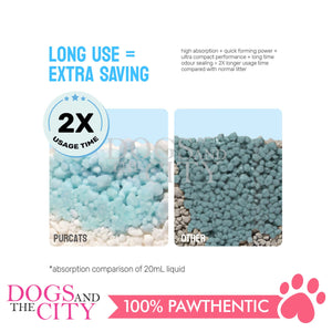 Cature Purcats Natural Miracle Clumping Cat Litter - Chamomile Scent 5.5lbs (2.5kg)
