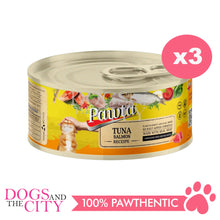 Load image into Gallery viewer, PAWTA Grain Free Canned  Wet Cat Food in Gravy 70g (3 Cans)