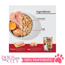 Load image into Gallery viewer, PAWTA Grain Free Canned  Wet Dog Food - Chicken with Egg for Puppy  (3 Cans)