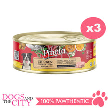 Load image into Gallery viewer, PAWTA Grain Free Canned  Wet Dog Food 150g. (3 Cans)