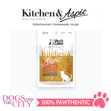 Load image into Gallery viewer, VET&#39;S LABO 16964 Kitchen &amp; Aspic Cats Chicken with Bonito Broth Japanese Jelly Cat Food 40g