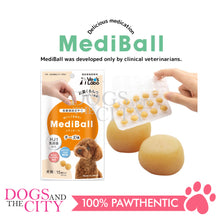 Load image into Gallery viewer, VET&#39;S LABO 16772 Japanese Medi Ball for Dog Cheese Flavor Treat 15pcs 20g