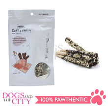 Load image into Gallery viewer, PETTO BAKE ARTISAN DOG TREATS Chicken and Beef flavor Milk Dental Bone 100g