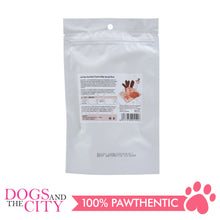 Load image into Gallery viewer, PETTO BAKE ARTISAN DOG TREATS Chicken and Beef flavor Milk Dental Bone 100g