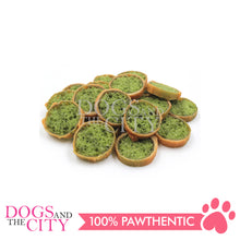 Load image into Gallery viewer, PETTO BAKE ARTISAN DOG TREATS Chicken and Seaweed Dental Roll Fluffy Wraps with Chicken 100g