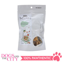 Load image into Gallery viewer, PETTO BAKE ARTISAN DOG TREATS Chicken and Cheese Dental Roll Fluffy Wraps with Chicken 100g