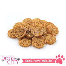 Load image into Gallery viewer, PETTO BAKE ARTISAN DOG TREATS Chicken and Cheese Dental Roll Fluffy Wraps with Chicken 100g