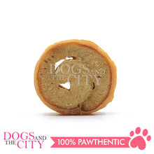 Load image into Gallery viewer, PETTO BAKE ARTISAN DOG TREATS Chicken and Cheese Flavor Dental Roll Dense Wraps with Chicken 100g