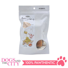 Load image into Gallery viewer, PETTO BAKE ARTISAN DOG TREATS Puffed Dental Stick Wraps with Chicken 100g