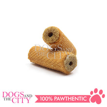 Load image into Gallery viewer, PETTO BAKE ARTISAN DOG TREATS Puffed Dental Stick Wraps with Chicken 100g