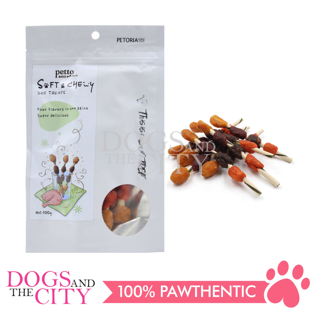 PETTO BAKE ARTISAN DOG TREATS Chicken Barbeque 100g
