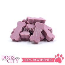 Load image into Gallery viewer, WLN-061  Softies Blueberry  Flavored Bone Shaped  Treats 100g