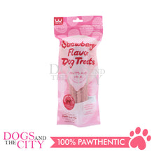 Load image into Gallery viewer, WLN-064  Strawberry flavored puffed dental bone 100g