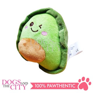 Pawise 15000 Yummy Yummy - Plush Avocado Squeaky Dog Toy