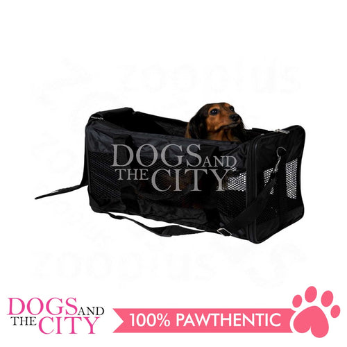 PAWISE 12493 Nylon with Mesh Pet Carrier for Small Breed Dog and Cat 43*25*25cm