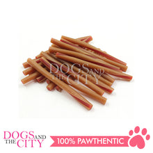 Load image into Gallery viewer, KIND REWARDS 9617-99 No Hide Stuffed Twist Beef Flavor with Peanut Butter Twist 100% Rawhide Free Chew Dog Treats 12pcs 66g