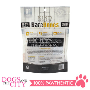 KIND REWARDS 9635 Bare Bones Chicken Wraps 100% Rawhide Free Small Dog Treats 16pcs 200g