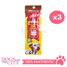 Load image into Gallery viewer, Pet 8 Likkey Sterilized Sausage for Dogs 40G (3 Packs)