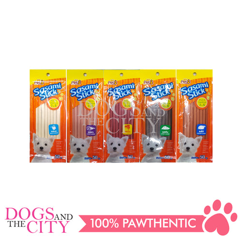 Pet 8 Sasami Sticks Dog Treats 50G (3 Packs)