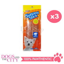 Load image into Gallery viewer, Pet 8 Sasami Sticks Dog Treats 50G (3 Packs)