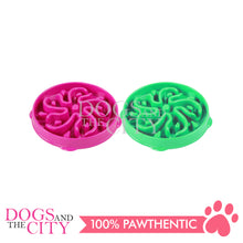 Load image into Gallery viewer, PAWISE 11091 Dog Cat Flower Slow Feeder Interactive Pet Bowl - Small 22cm