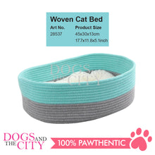 Load image into Gallery viewer, PAWISE 28537 Woven Cat Bed 45*30*13cm