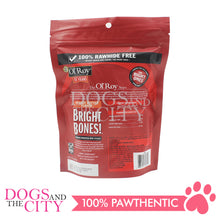 Load image into Gallery viewer, OL ROY WM01 No Hide Chicken Wraps Mini Sticks Peanut Butter Flavor 100% Rawhide Free Dog Treats 250g