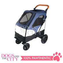 Load image into Gallery viewer, WM BL06A 4 Wheels Foldable Pet Stroller up to 30kg Capacity for Dog and Cat