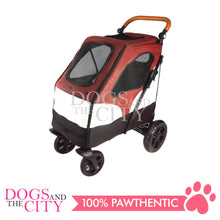 Load image into Gallery viewer, WM BL06A 4 Wheels Foldable Pet Stroller up to 30kg Capacity for Dog and Cat