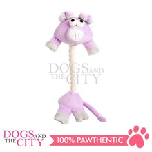 Load image into Gallery viewer, PAWISE 15281 Pupply Pet Life Plush with Rope Toy for Dog