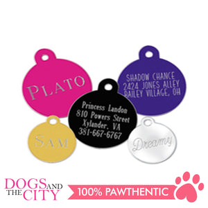 Personalized Pet Tags Bone Shape Large 38X27mm - All Goodies for Your Pet